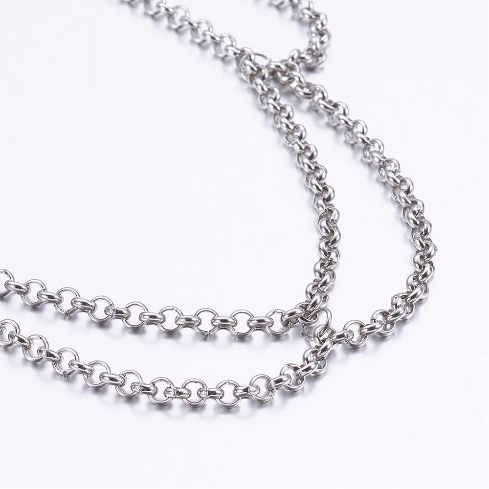 Maeliss bracelet de cheville en acier inoxydable