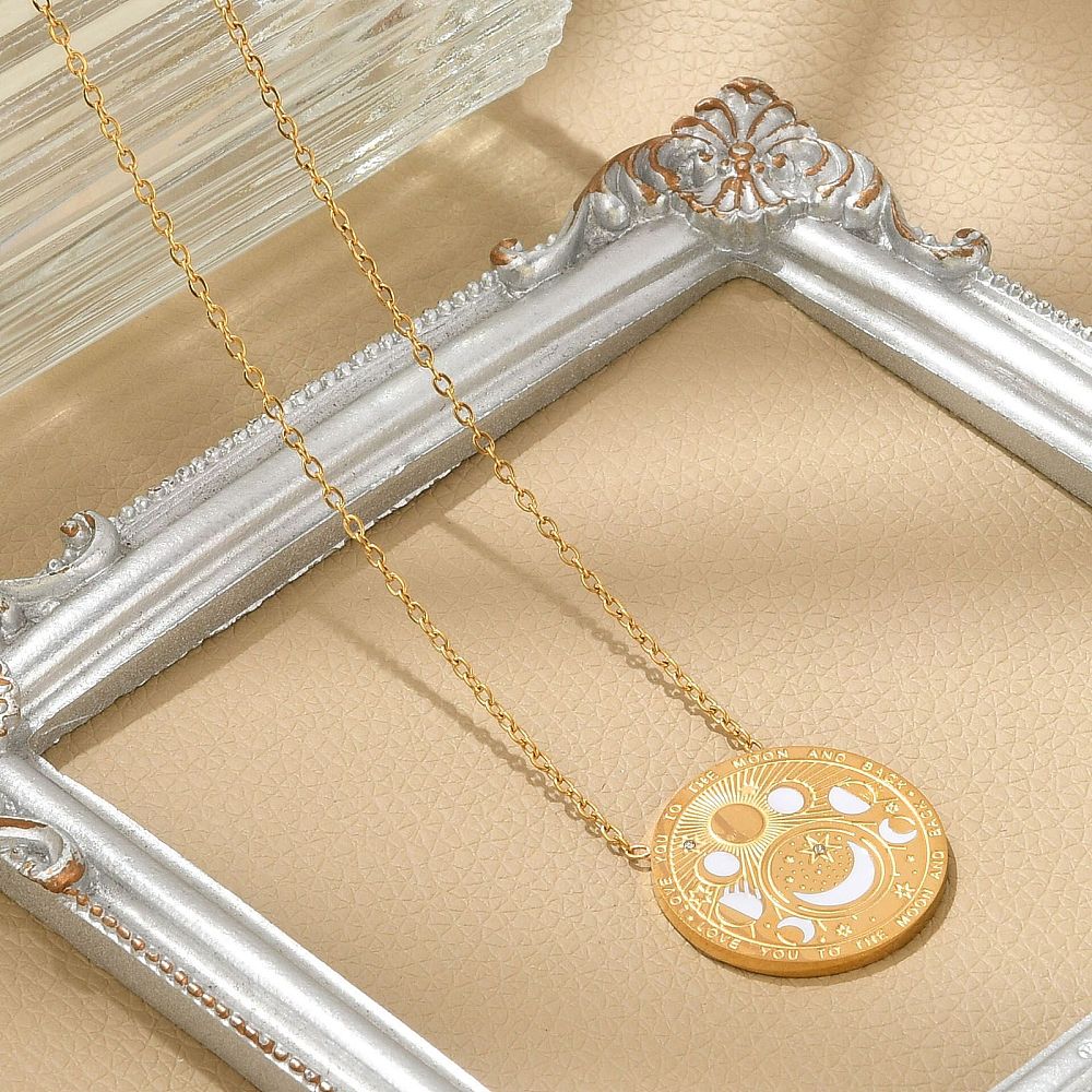 Collier phase lunaire