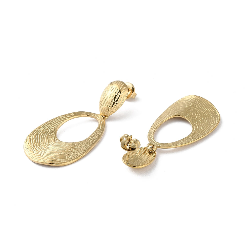 Clou d'oreille 2 pièces ajouré