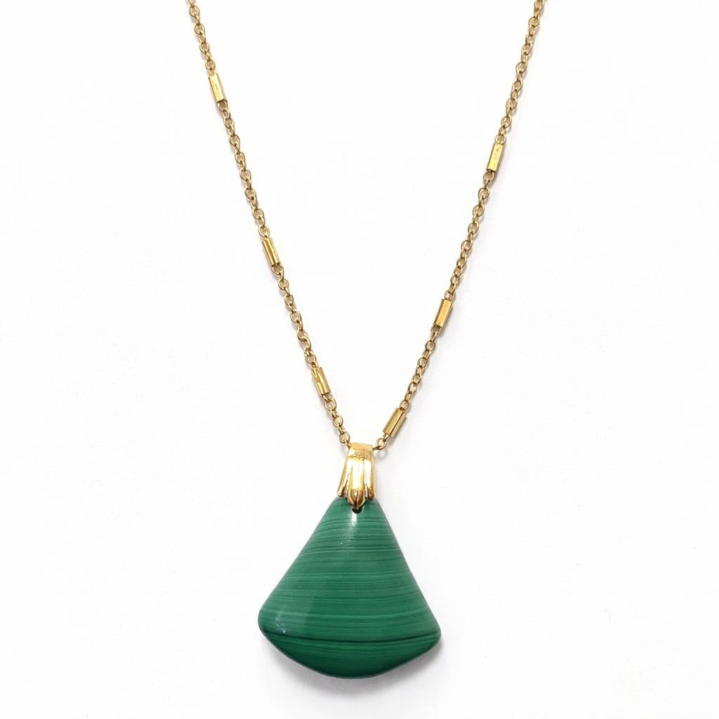 Collier - Bébour - Malachite