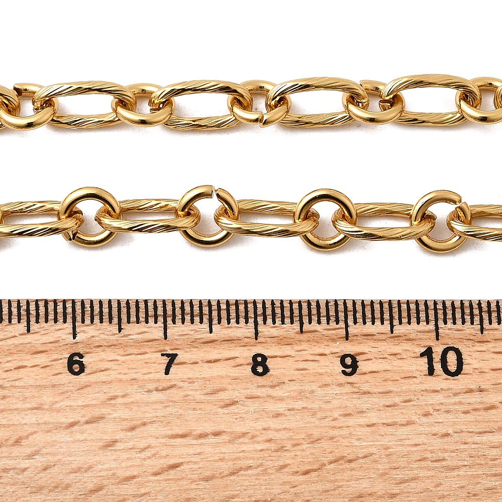 Collier acier inoxydable maille ovale
