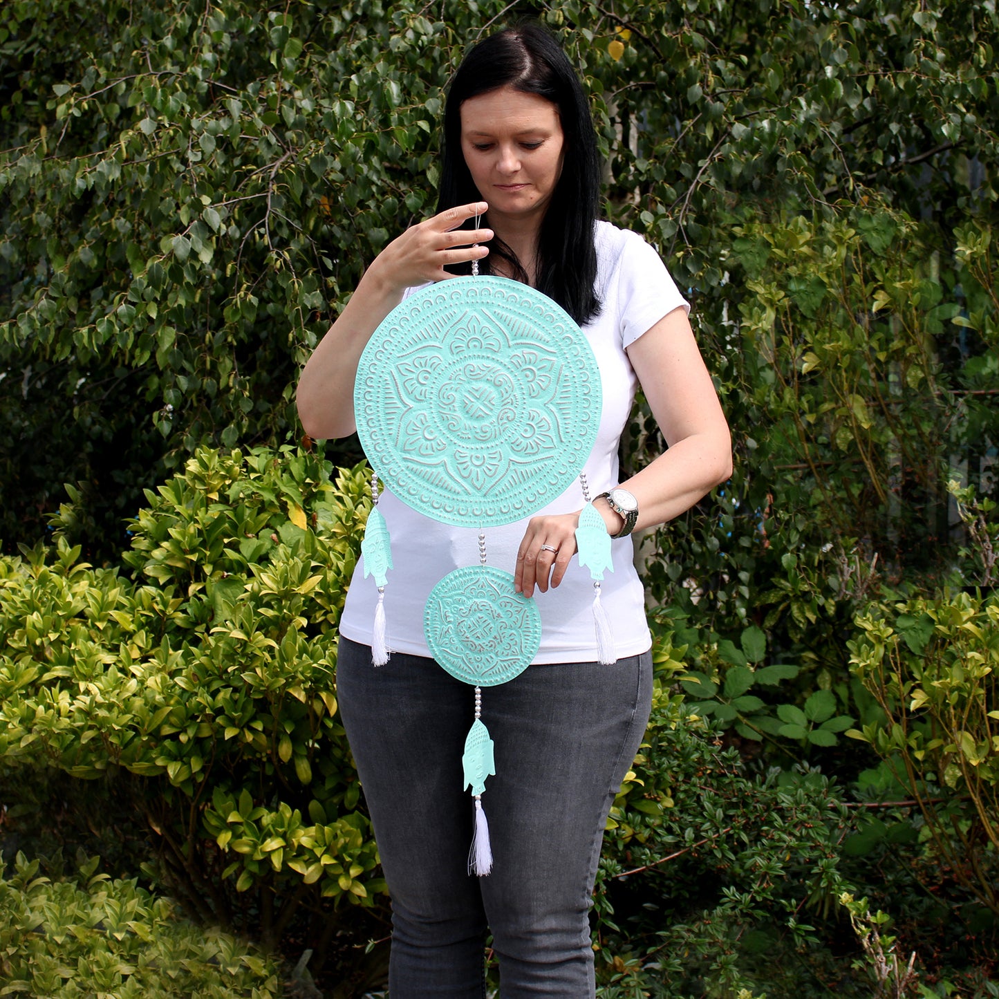 Mobiles Décoratifs Aluminium - Bouddha