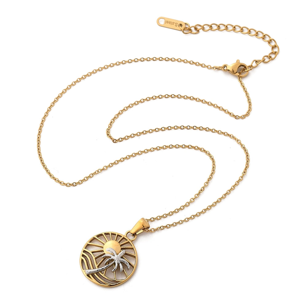 Collier Playa bicolore