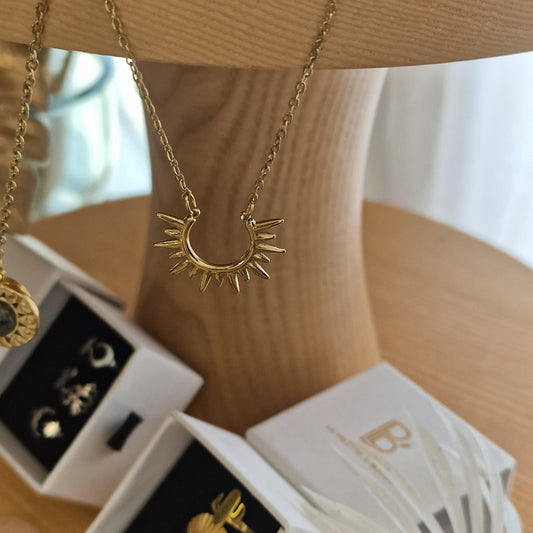 Collier demi soleil