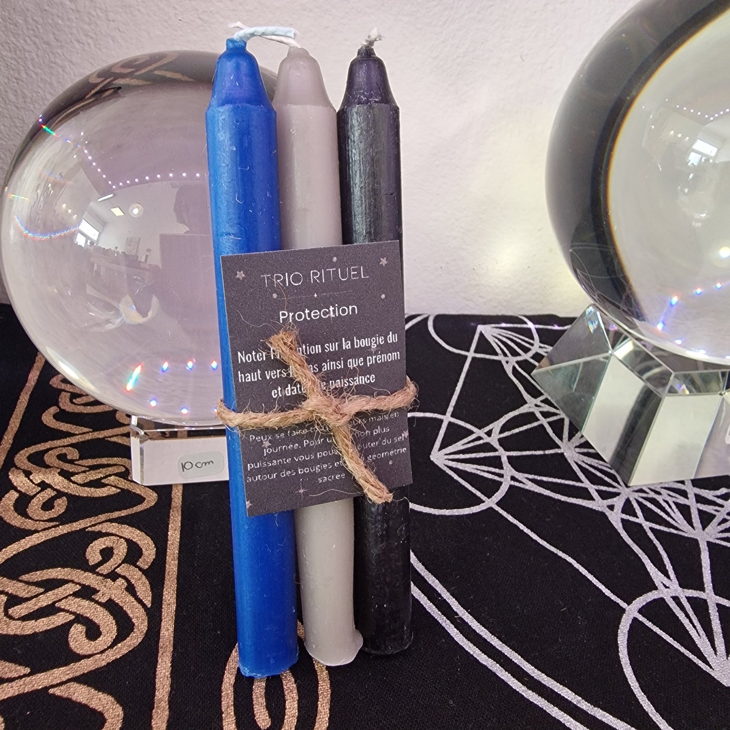 Bougie Trio Magique Manifeste - Protection