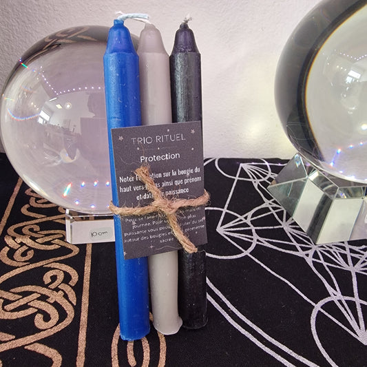 Bougie Trio Magique Manifeste - Protection