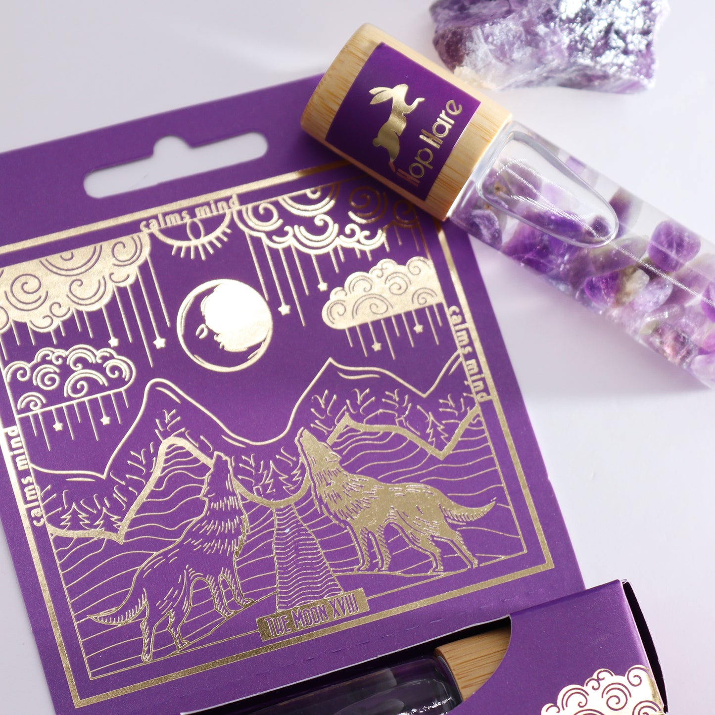 Roll-On Hop Hare Tarot - La Lune - Paix - Elévation