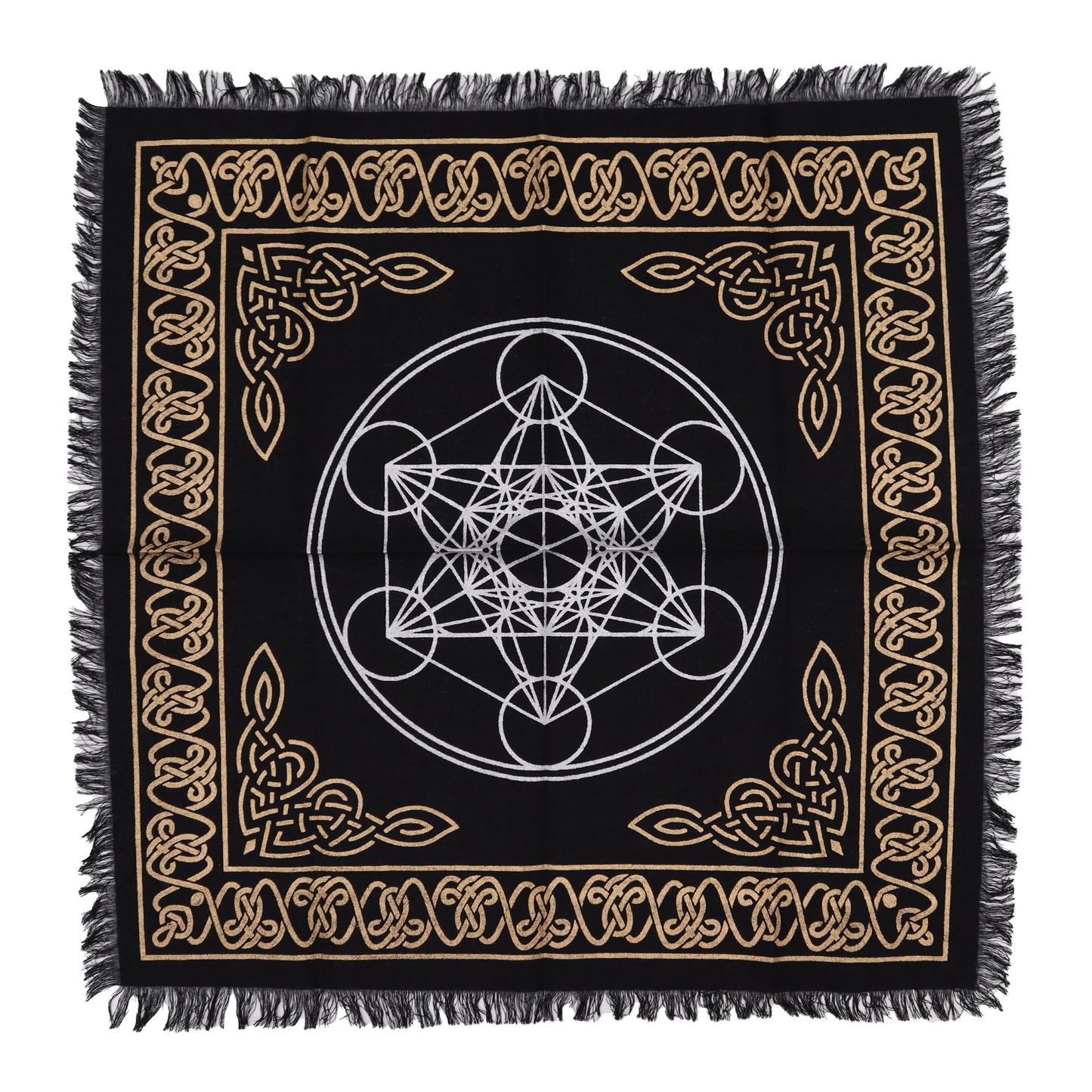 Nappe d'Autel Ésotérique à Franges - Métatron