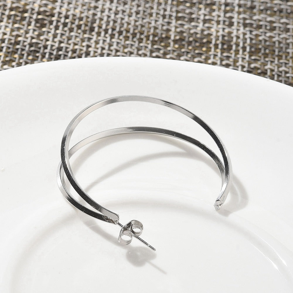 Créole clou 2 rangs 41mm