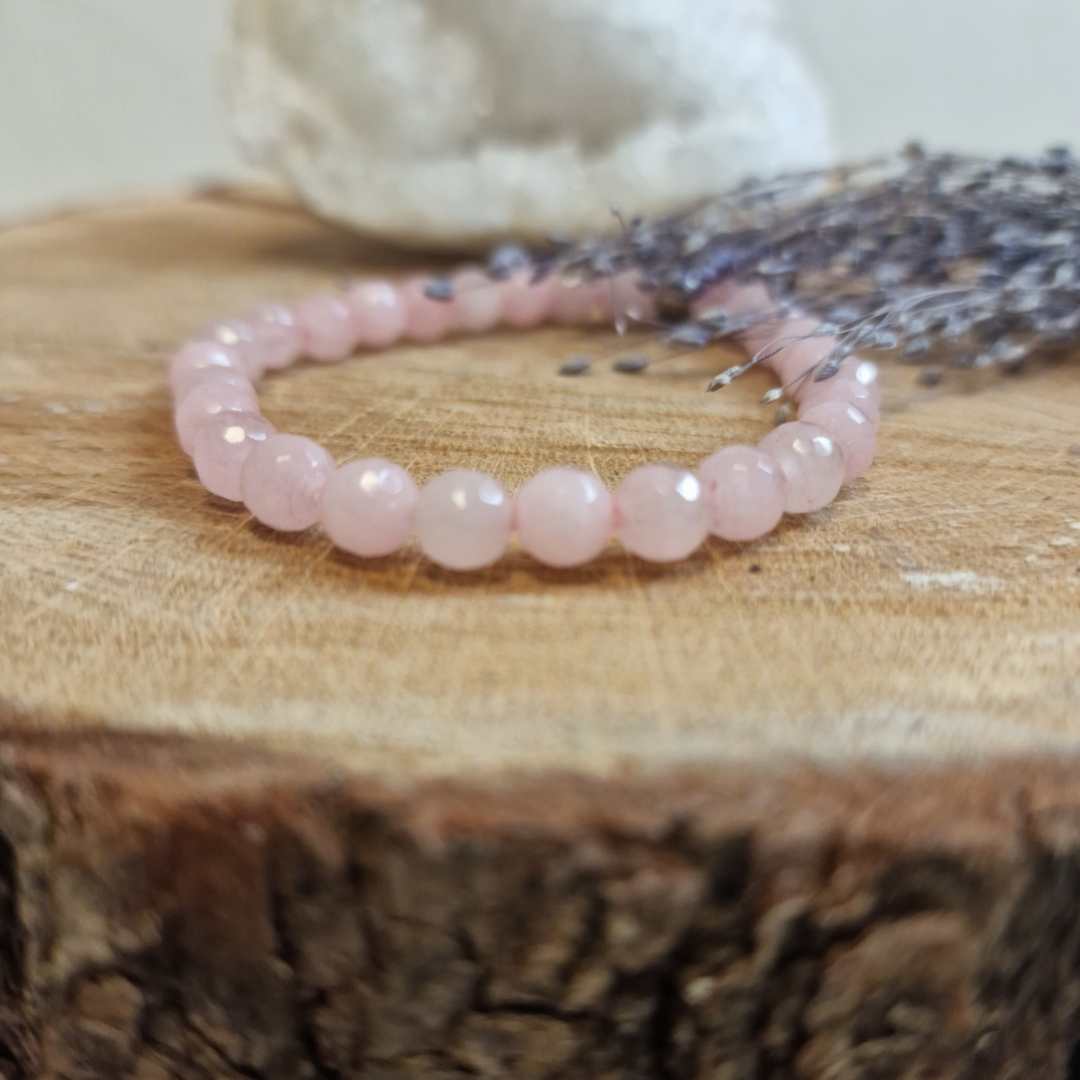 Bracelet Quartz Rose - Amour - Camille