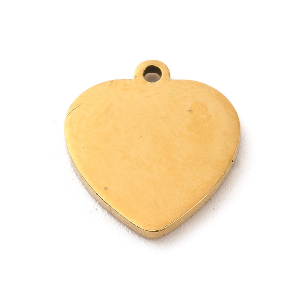 Charm émaillé - Coeur