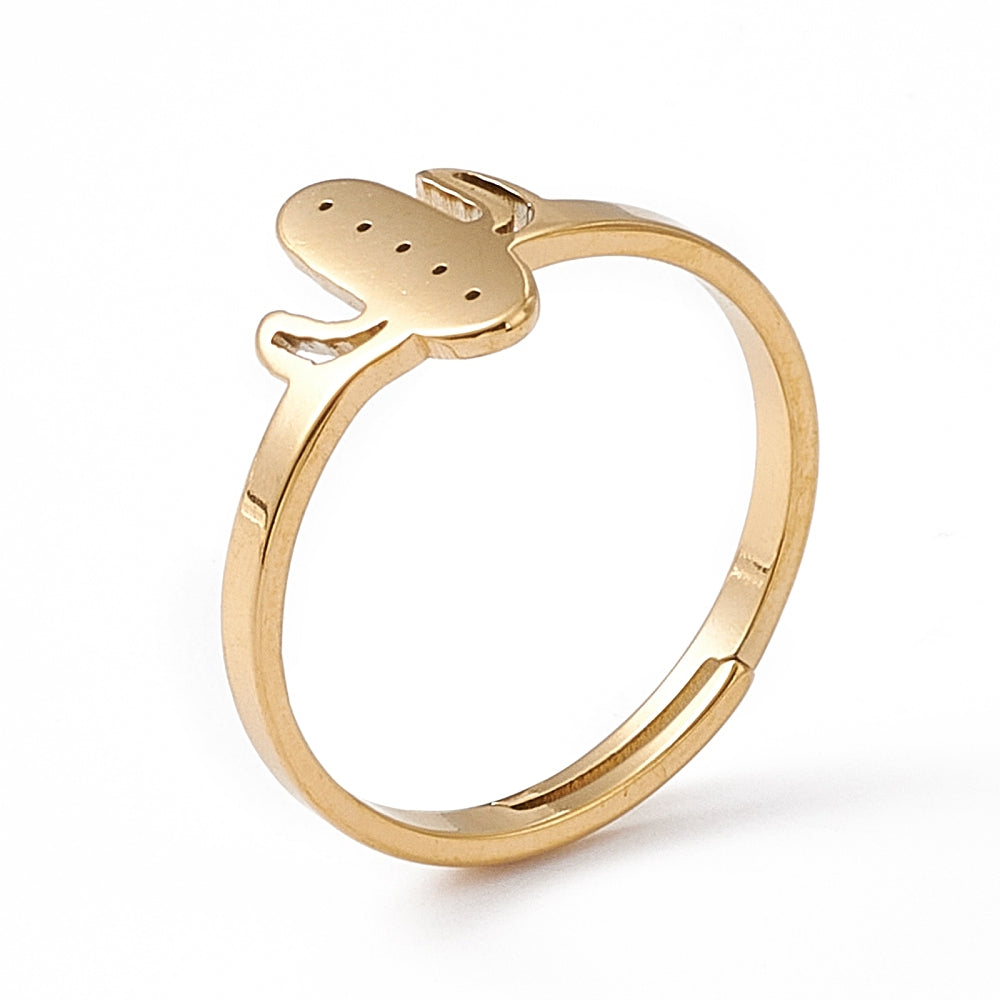 Inés bague acier inoxydable