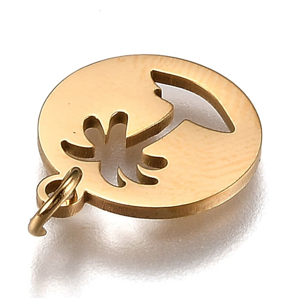 Charm pendentif cocotier