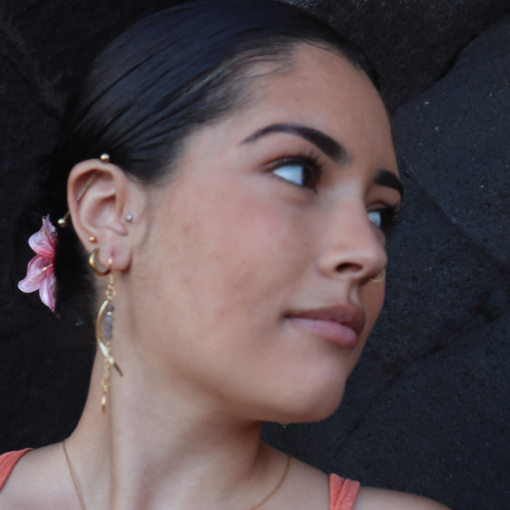 Boucle d'oreille dépareillé ✨collection: Lumière Bohème ✨