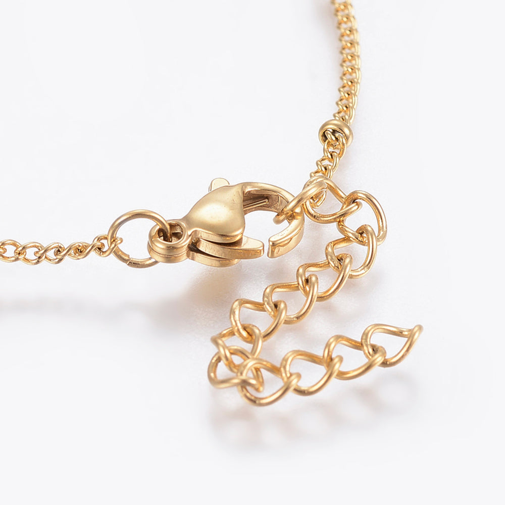 Katte bracelet de cheville en acier inoxydable