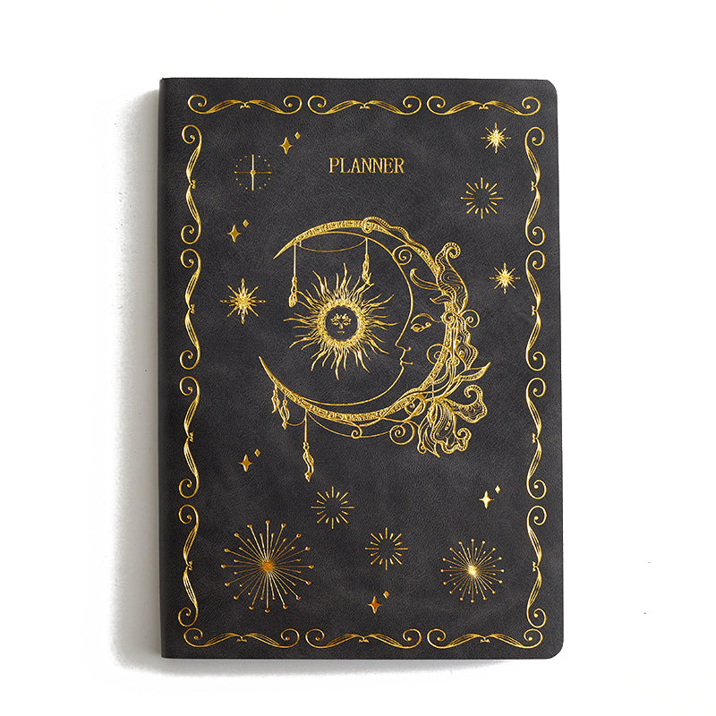 Cahiers magiques en papier à motif de lune