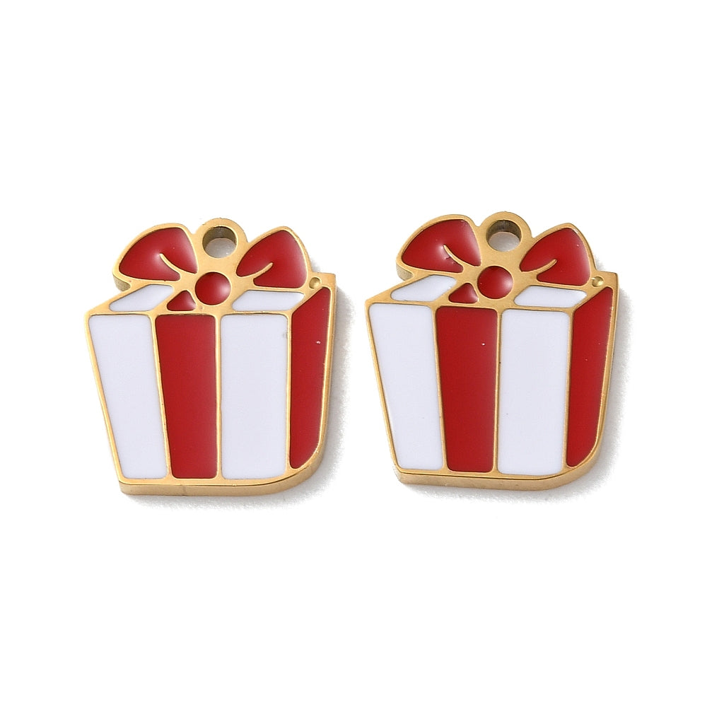 Charm émaillé - Cadeau