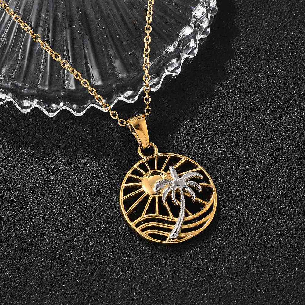 Collier Playa bicolore