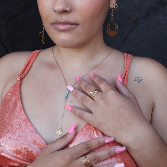 Collier :  Lumière Bohème