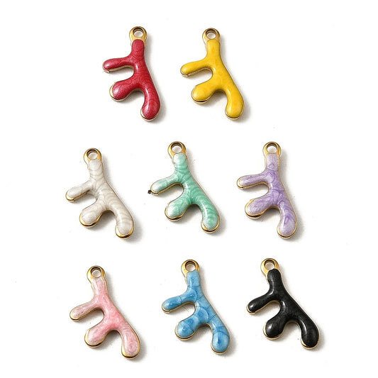 Charm corail - Coloré