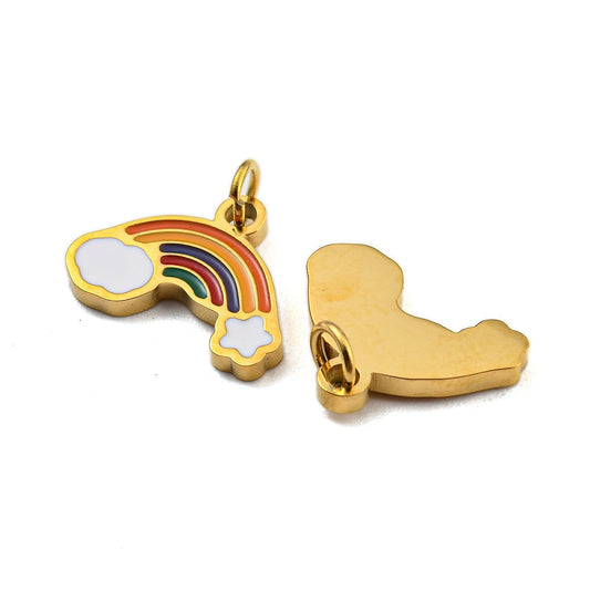 Charm - Nuage et arc en ciel