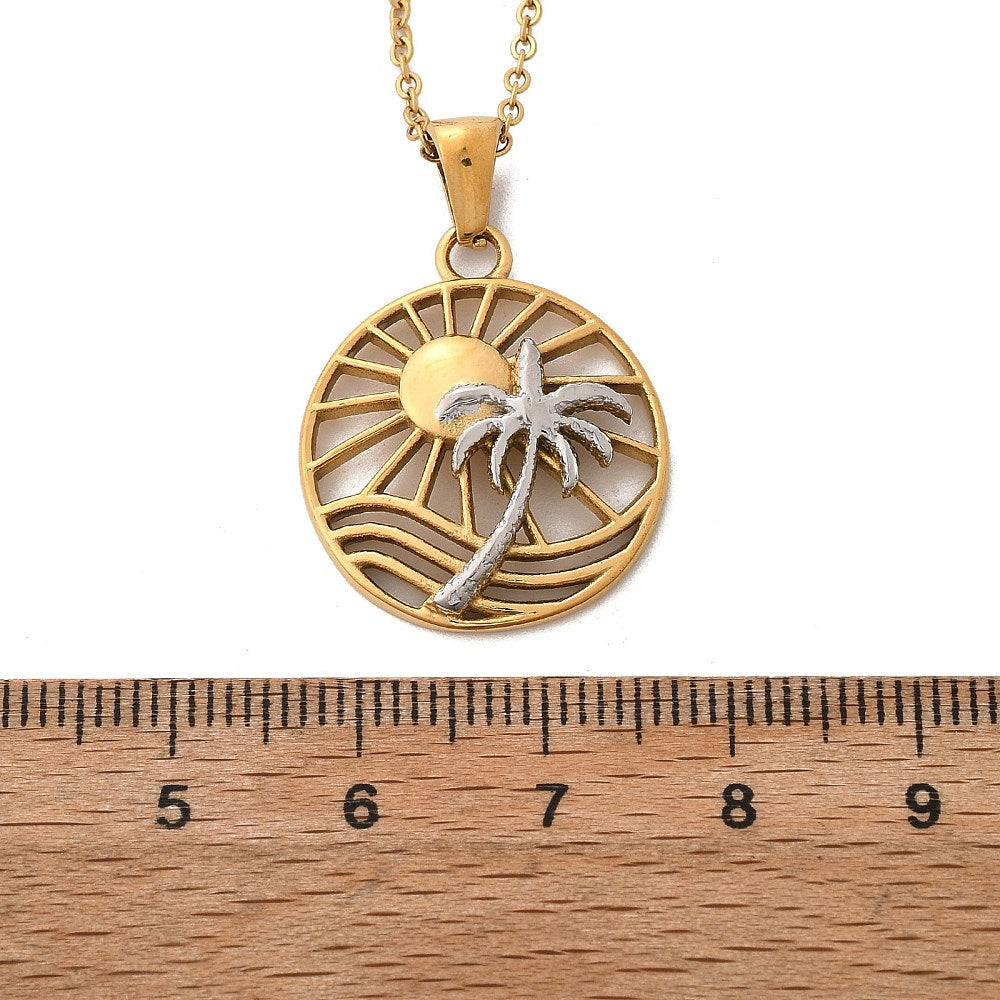Collier Playa bicolore