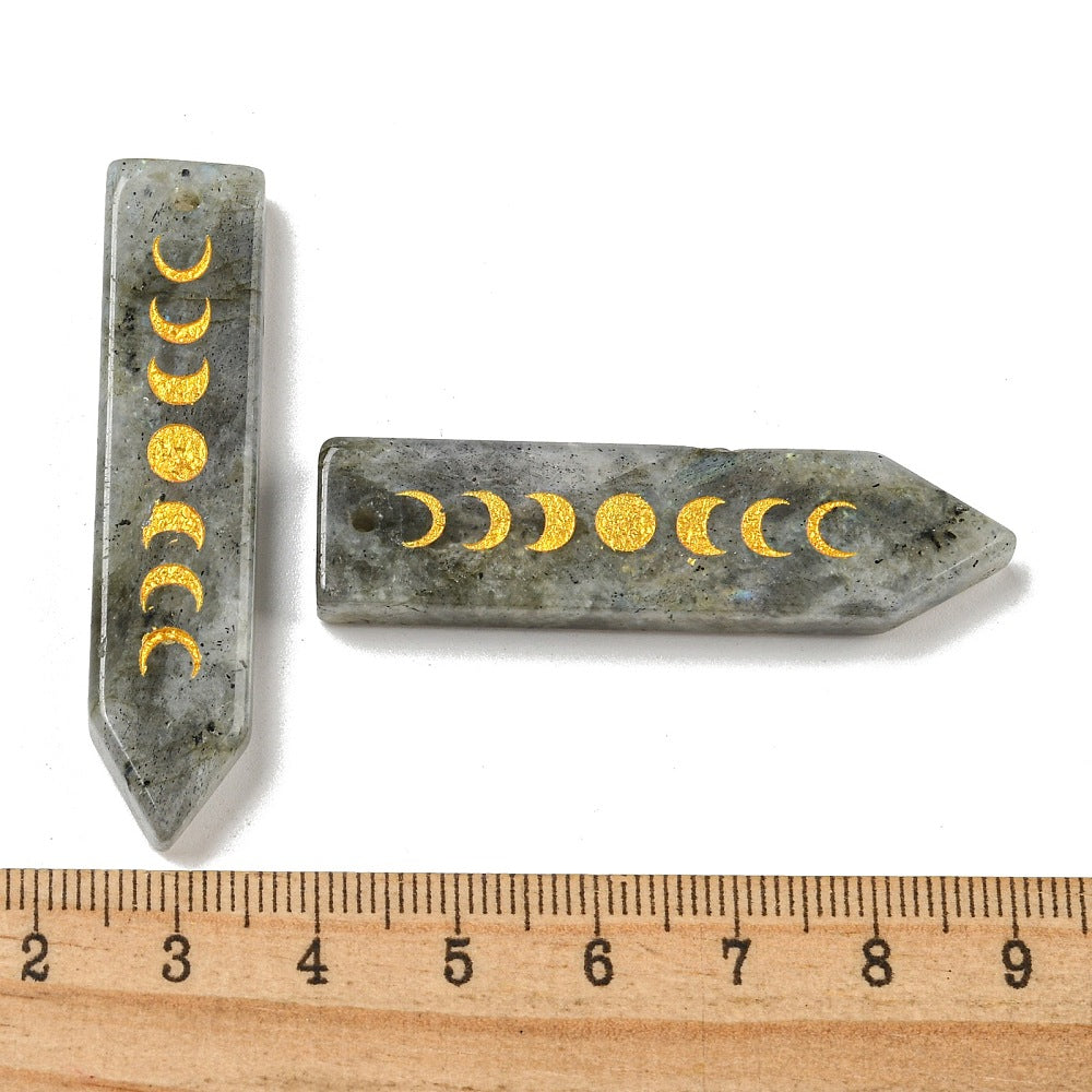 Pendentif - Moon- Labradorite
