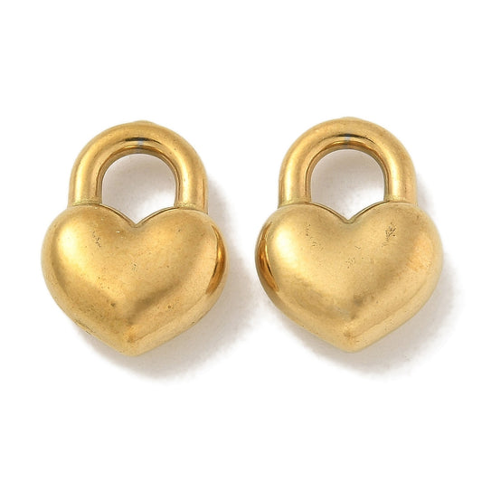 Charm petit cadenas cœur