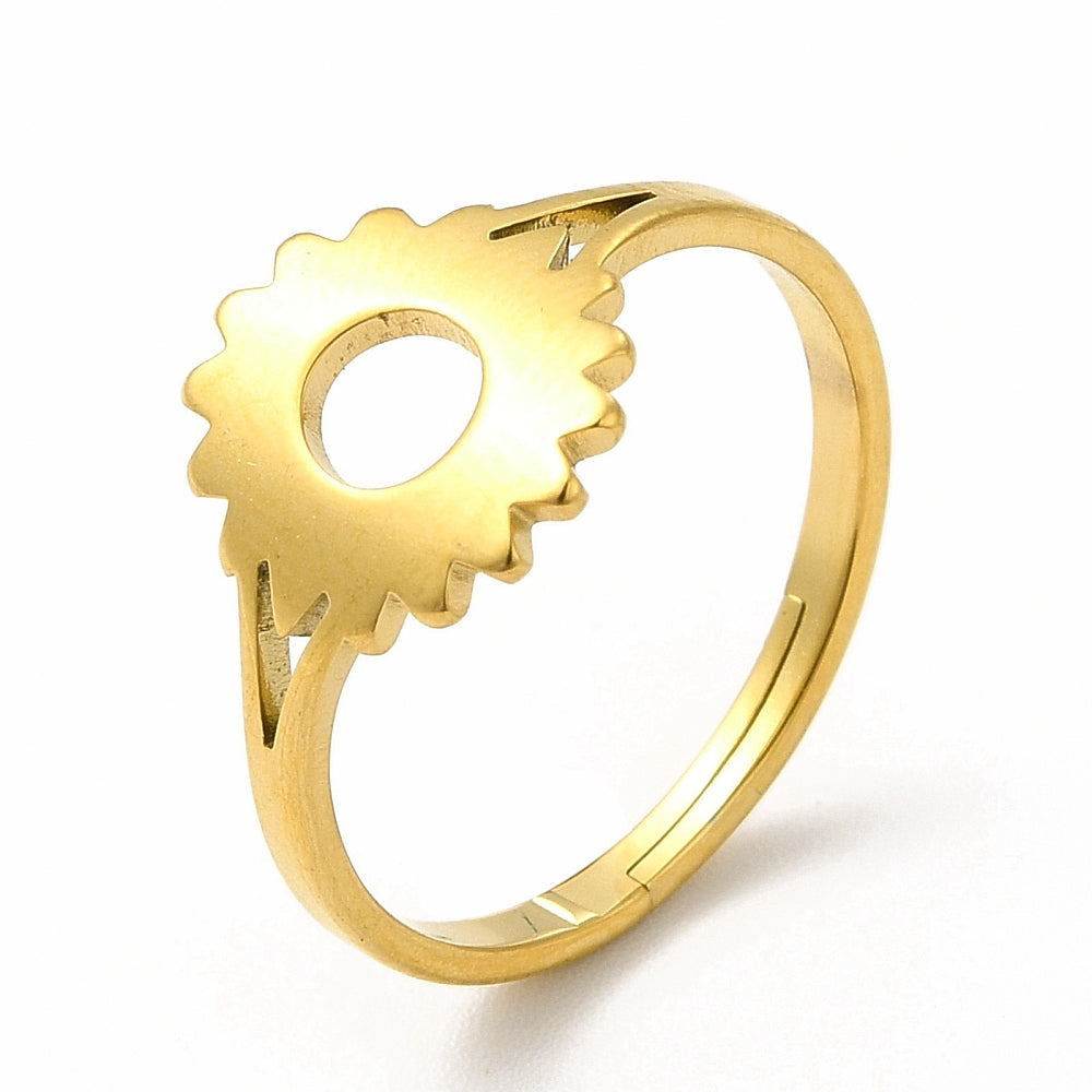 Corolle bague acier inoxydable
