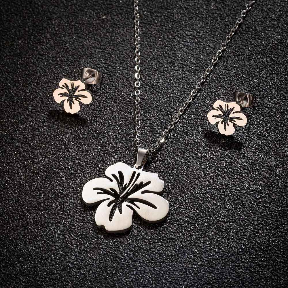 Parure Fleur hibiscus