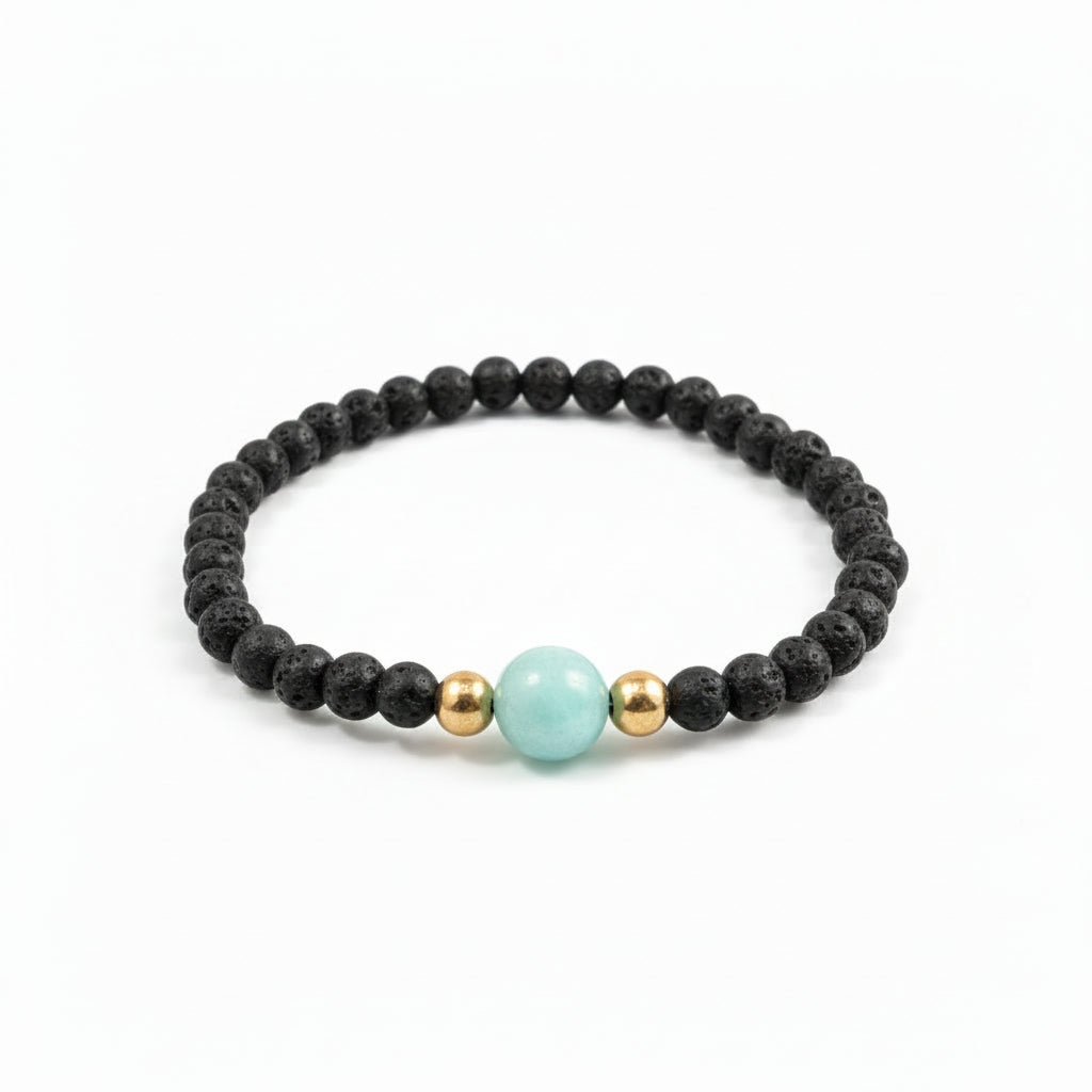 Bracelet - Cascade Langevin - Aigue-Marine | lave