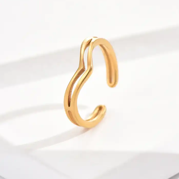 Bague d'orteil ou de phalange coeur