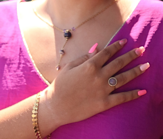 Bague améthyste - Améthyste divine