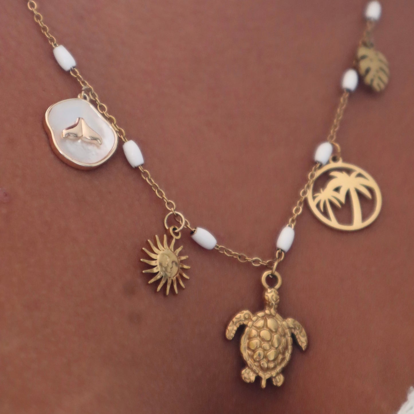 Collection Tropical spirit - Collier breloques