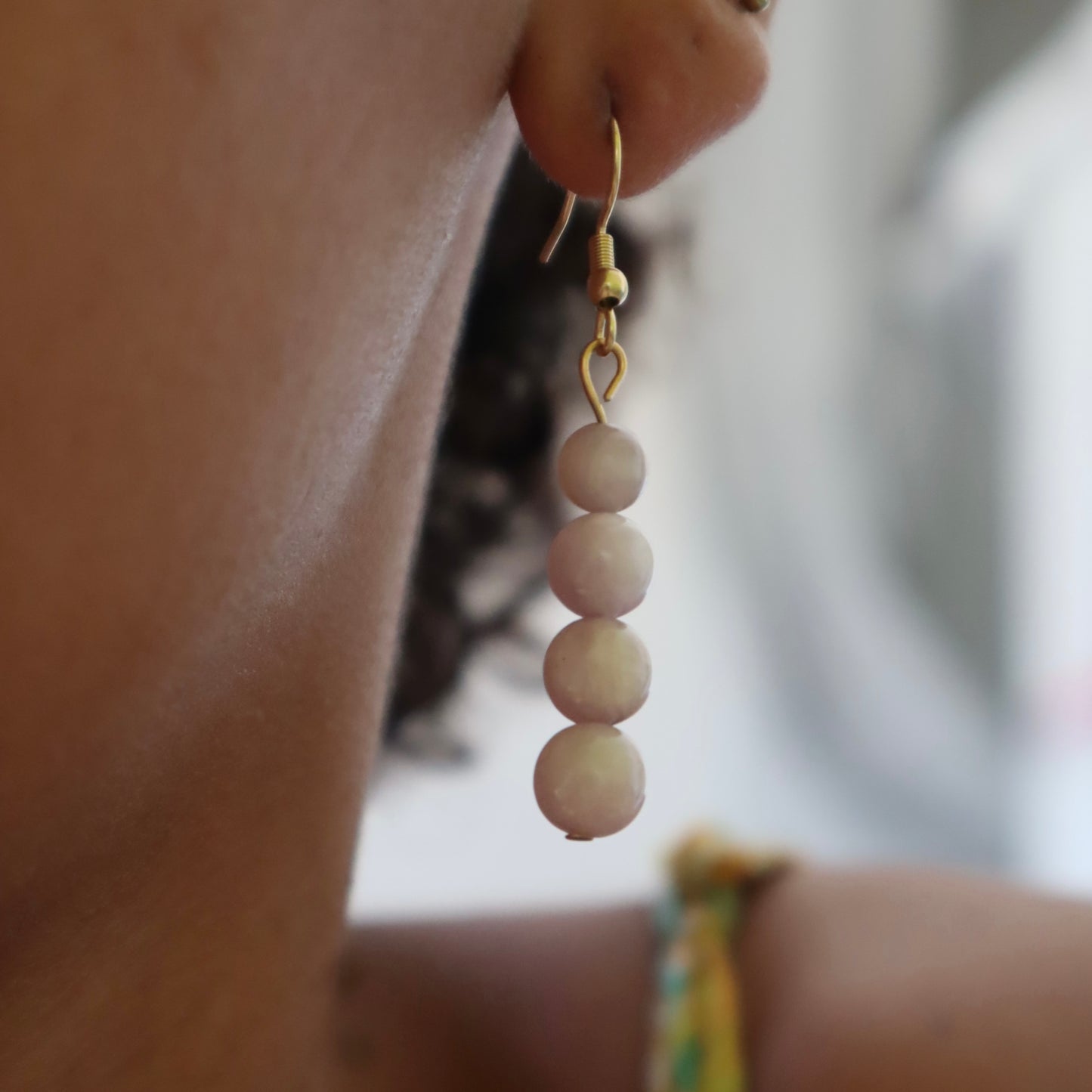 Collection Tropical spirit  - Boucle d'oreille pierre au choix