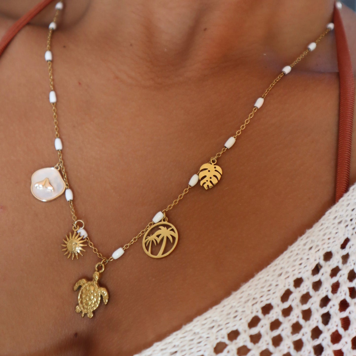 Collection Tropical spirit - Collier breloques
