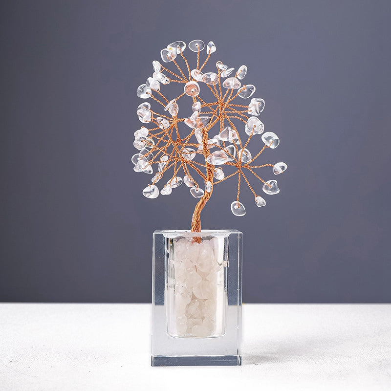 Arbre du bonheur pot plexiglas