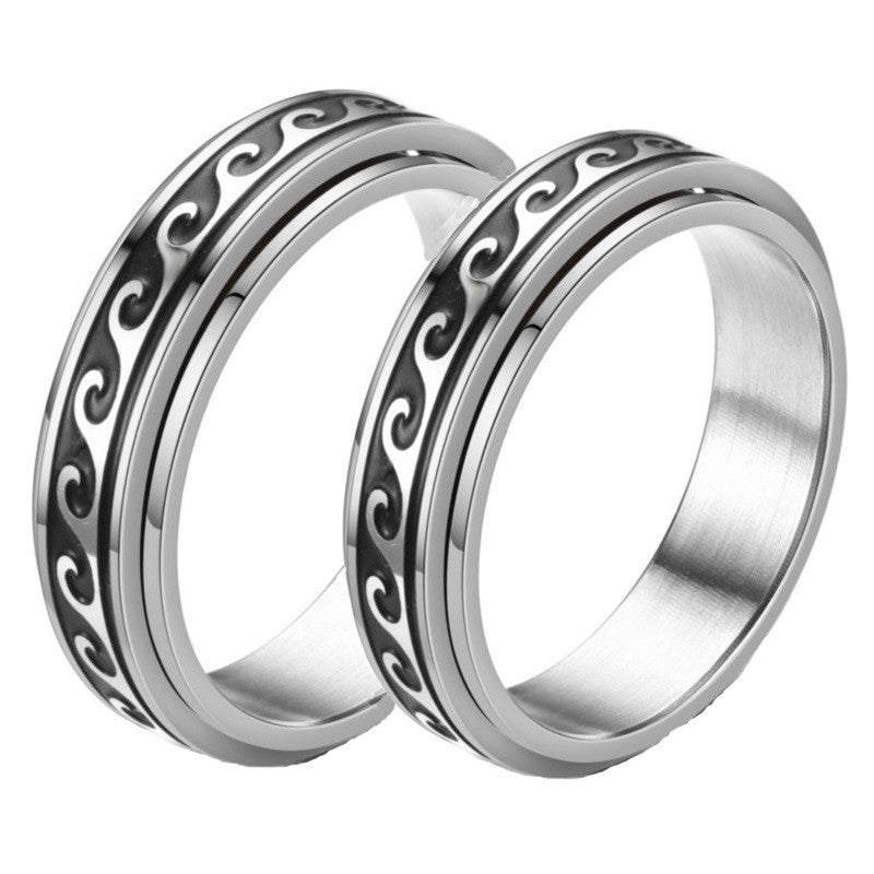 Bague antistress vague