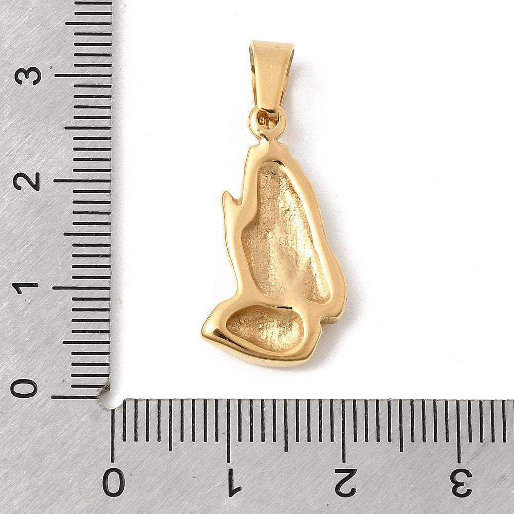 Pendentif mains et prière