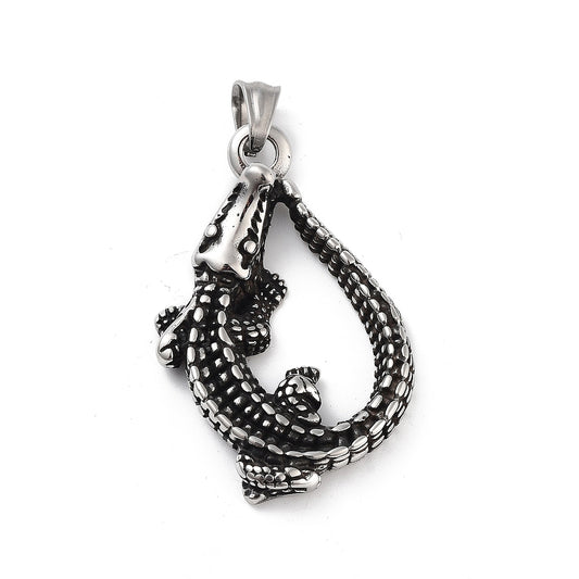 Pendentif croco