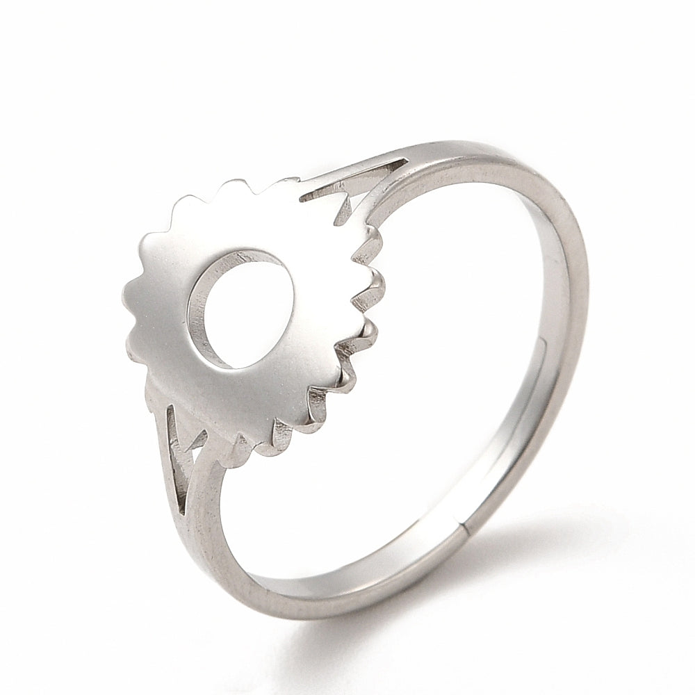 Corolle bague acier inoxydable