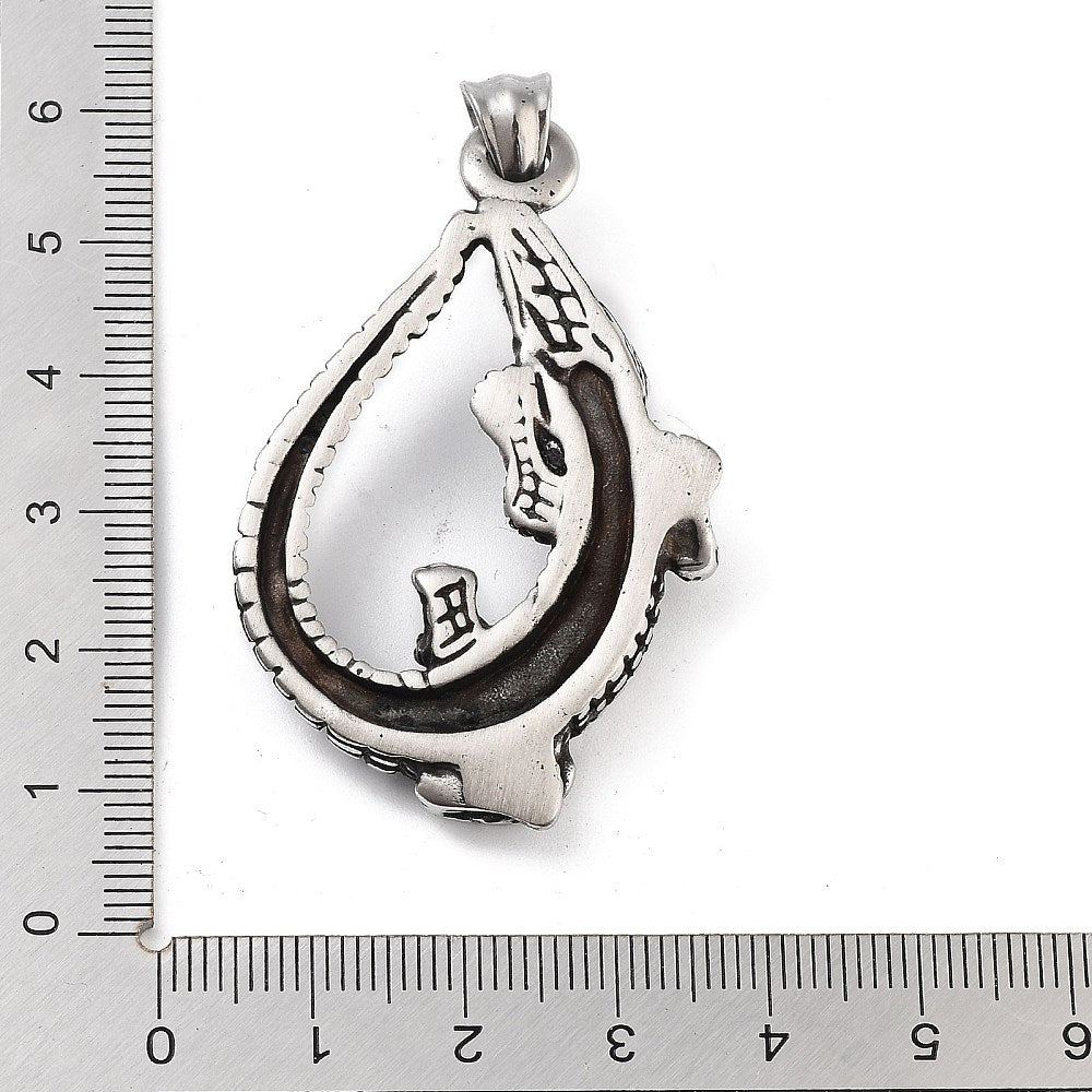 Pendentif croco