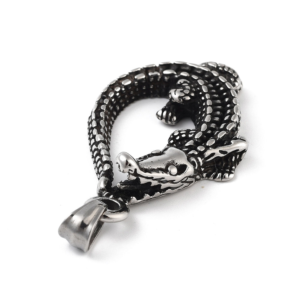 Pendentif croco