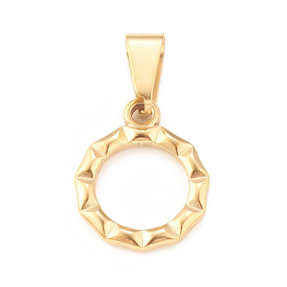 Ronda pendentif acier inoxydable