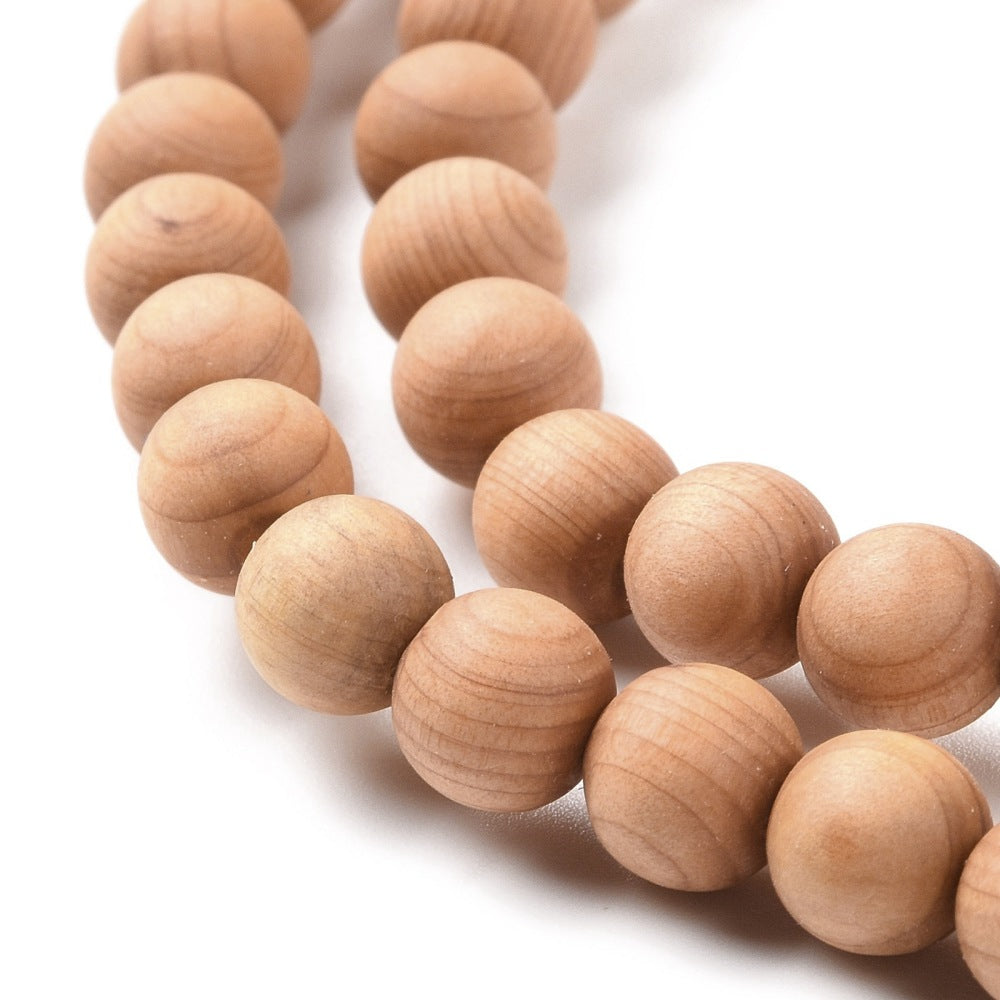 Collier ou bracelet mala en bois de cyprès