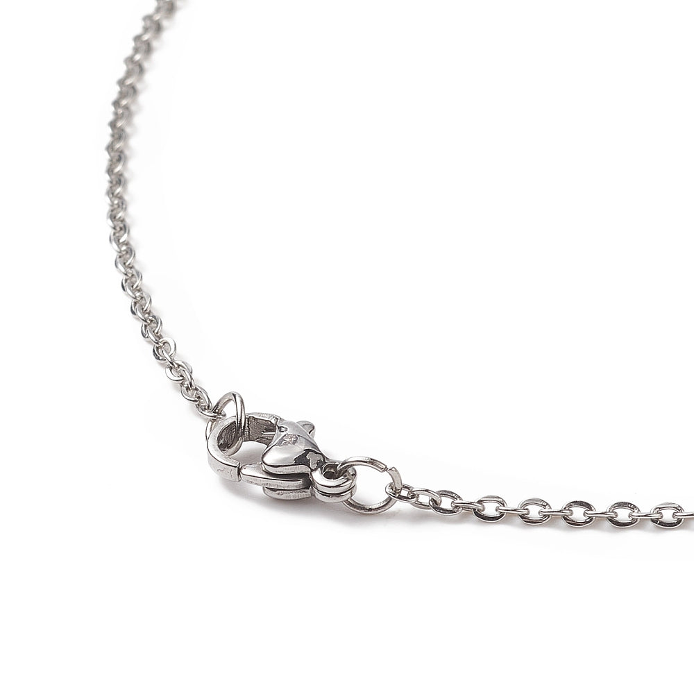 Collier avec rudrashka 6mm