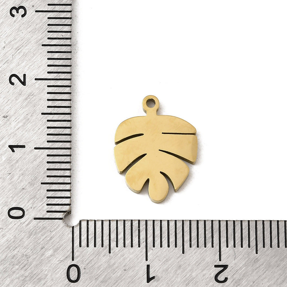 Charm monstera email noir