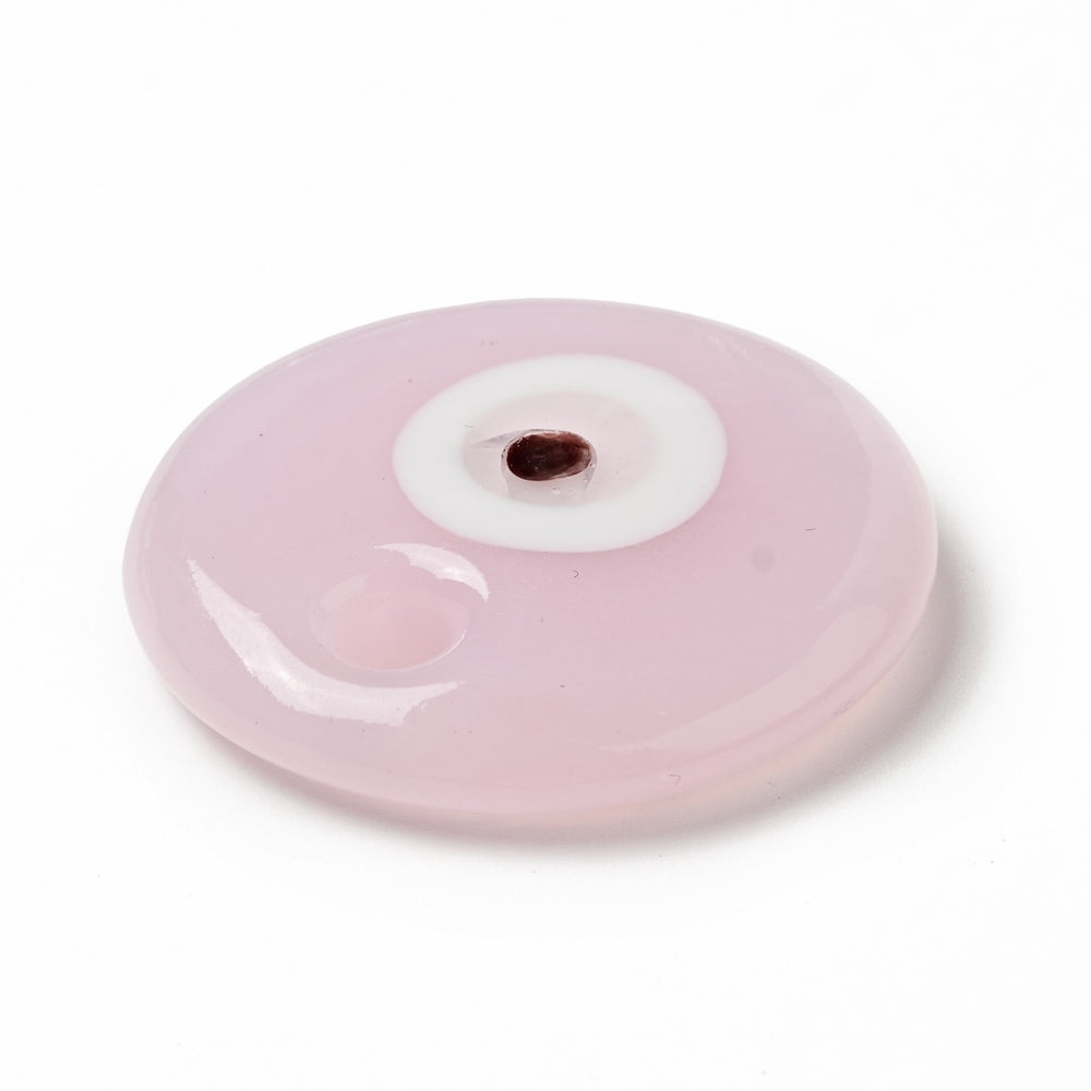 Pendentif protection mauvais œil turc eye ROSE