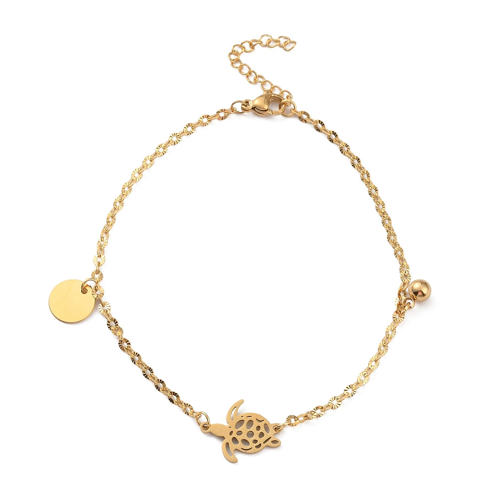 Chaîne de cheville tortue