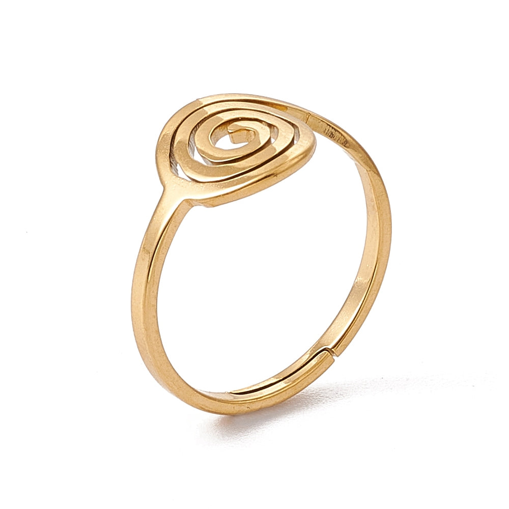 Gabriela bague acier inoxydable